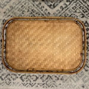 Rattan and Bamboo trays